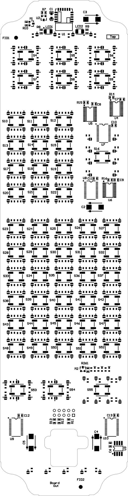 Backlit Keypad - Top