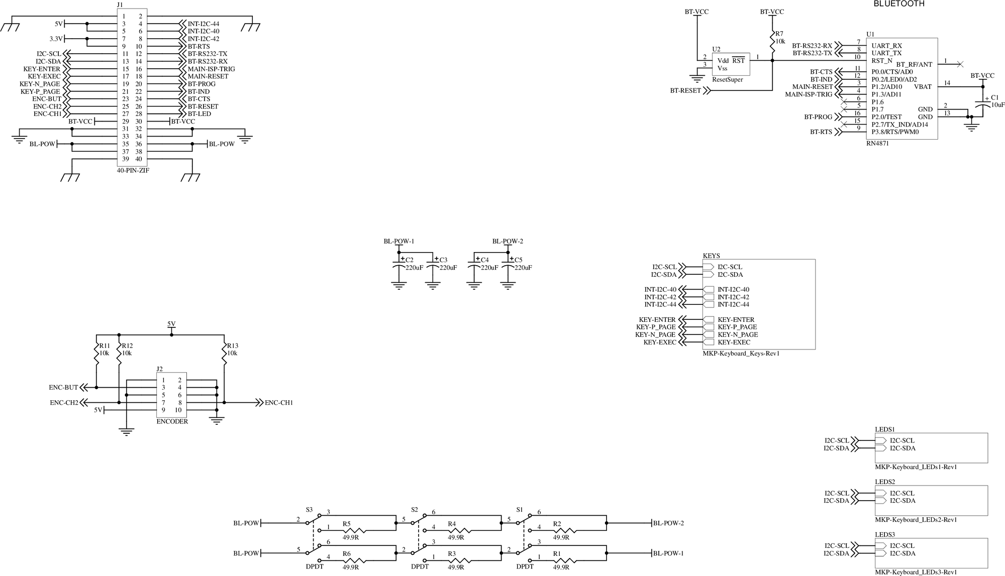 Schematic - Backlit Keyboard