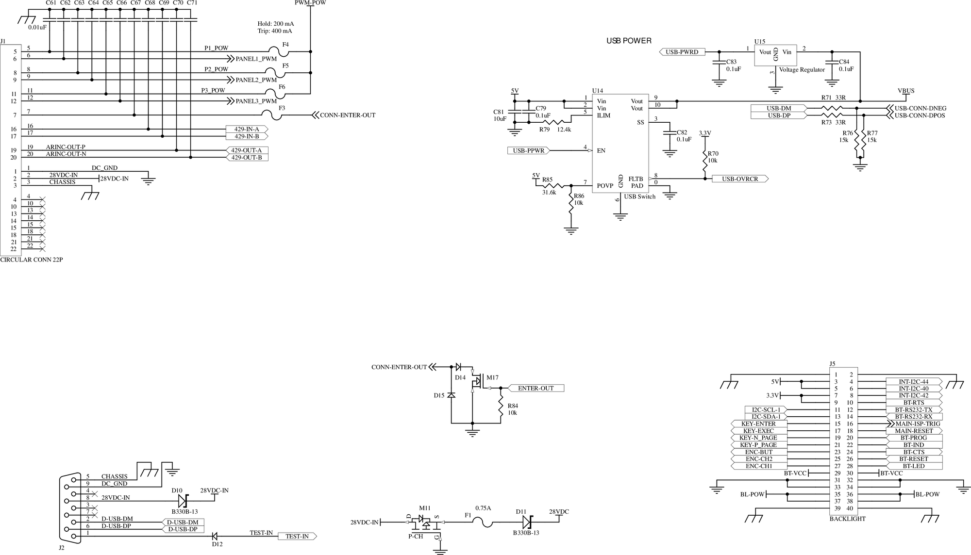 Schematic - Main Controller (cont.)