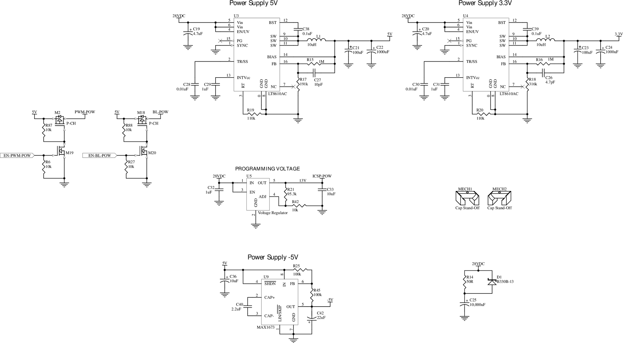 Schematic - Main Controller (cont.)