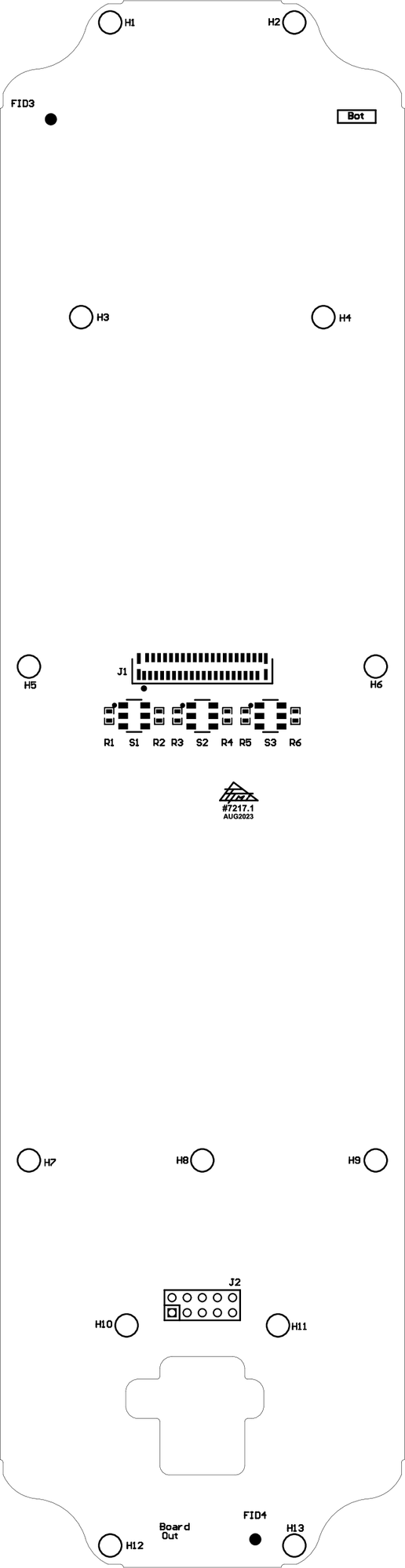 Backlit Keypad - Bottom