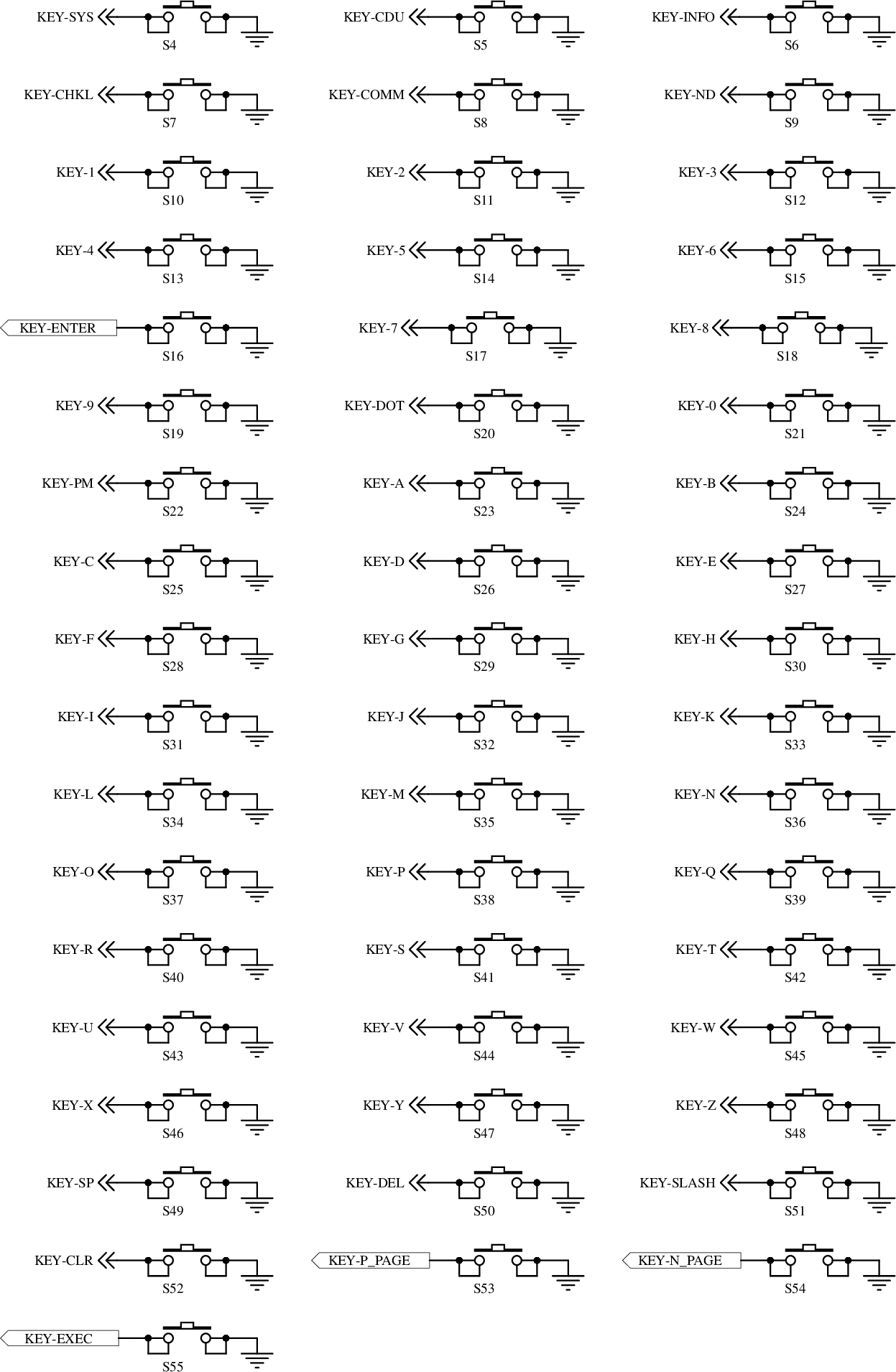 Schematic - Backlit Keyboard (cont.)